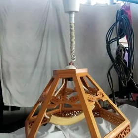 Люстра"Деревянная"