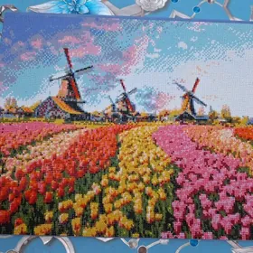 Алмазная картина готовое