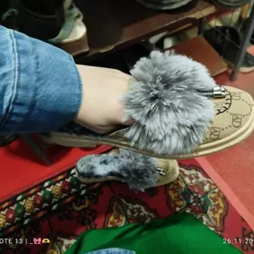 Зимний тапочка, gysky slopka