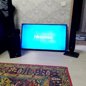 телевизор и колонки