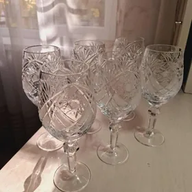 Фужеры хрусталь