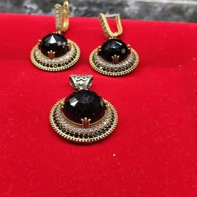 Hürrem kümüş komplekt