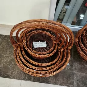 Täze ýyl sowgat üçin Sebetler (корзина)