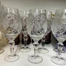 Фужеры хрустальные