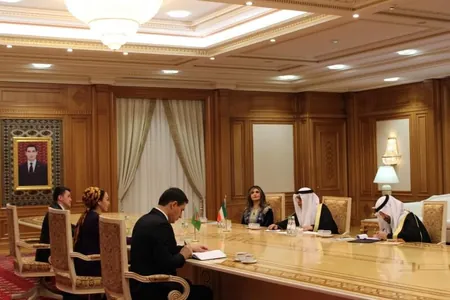 Türkmenistanda Kuweýtiň täze ilçisi işe başlady