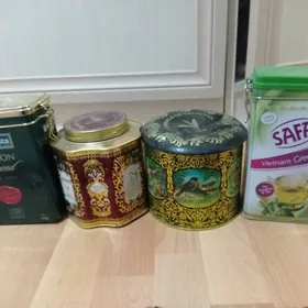 Посуда для хранения чая и др.