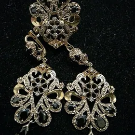 gyzyl brilliant komplekt