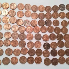 Американский 1 цент монета