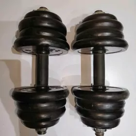 Гантели по 10 кг (20 кг-ПАРА)