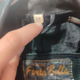 кожаная куртка френч