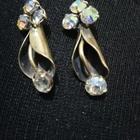 золотые серги