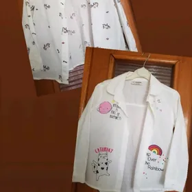 рубашечки хлопок, на 3,4 года,