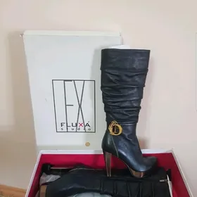 сапоги новые, натур кожа