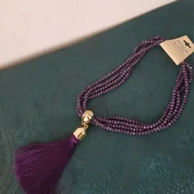 колье, бусы с кисточкой