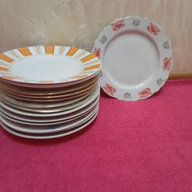 Тарелки фарфор СССР