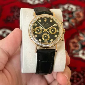 rolex gyzyl sagat часы золотые