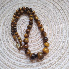 Бусы, серьги