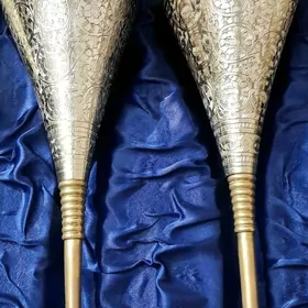 Фужеры из латуни/Bürünç bokal