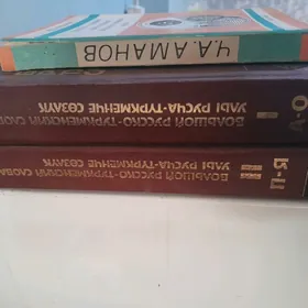 Kitap rus-turkmen slowar