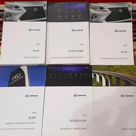 2017 2018 lexus es kitap