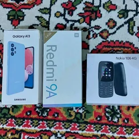 Samsung A13, Redmi 9A, Nokia