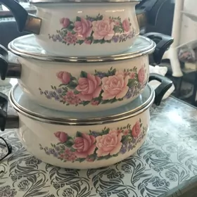 Посуда Набор кастрюль