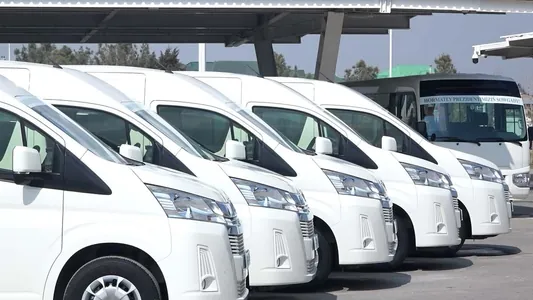 По маршруту Гуртлы – Бюзмеин начнут курсировать микроавтобусы Toyota Hiace