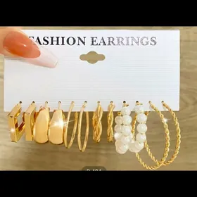 набор серёжек