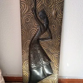 Чеканка,,Восточная девушка"