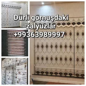 Жалюзи Žalýuzlar Perdeler Занавески