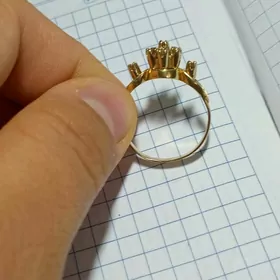 yuzuk gyzyl brilliant