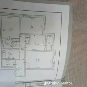 3 комнат 7 этаж Элитка