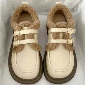 лоферы утепленные