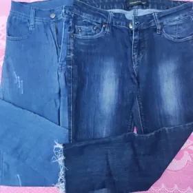 джинсовые брюки