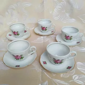 Кофейные пары сервиз ГДР Кахла