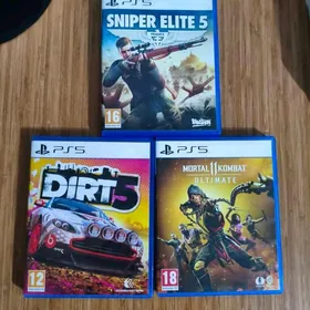 Playstation 5 3 игры ps