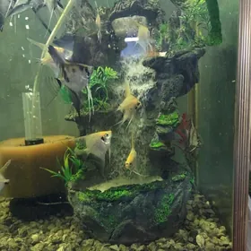 водопад для аквариума