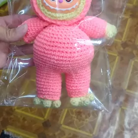 вязаные лабубу