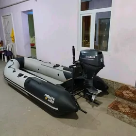 лодка ПВХ ревера с мотором