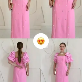 Элегантное чёрное платье