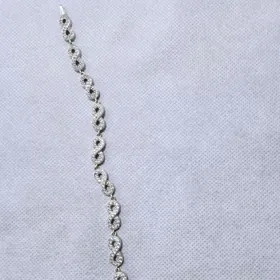 браслет серебро(бесконечность)