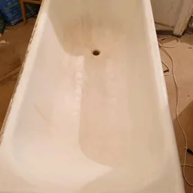 Чугунная ванна б/у