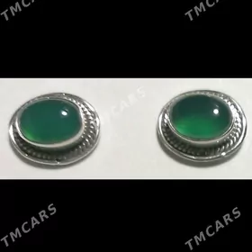 Серьги гвоздики серебро