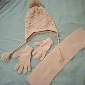 Chaga shapka ellik sharf