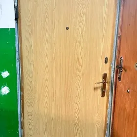 Двери железо дерево