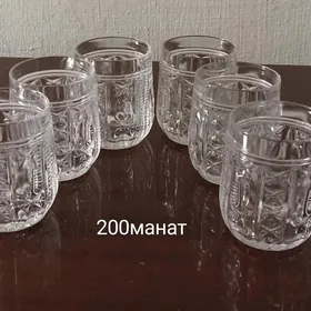 рюмки хрустальные