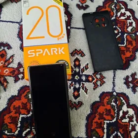 Tecno spark 20 pro+ 16/256  GB