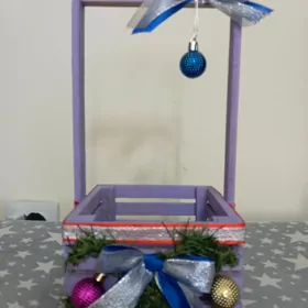 Корзина новогодняя