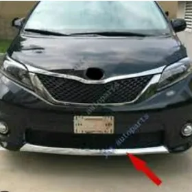 Sienna 10-17 öñki bamper nikel