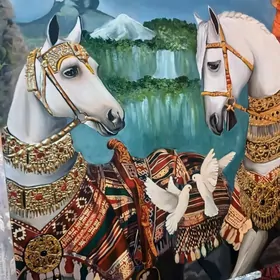 Kartina çekýäris elde